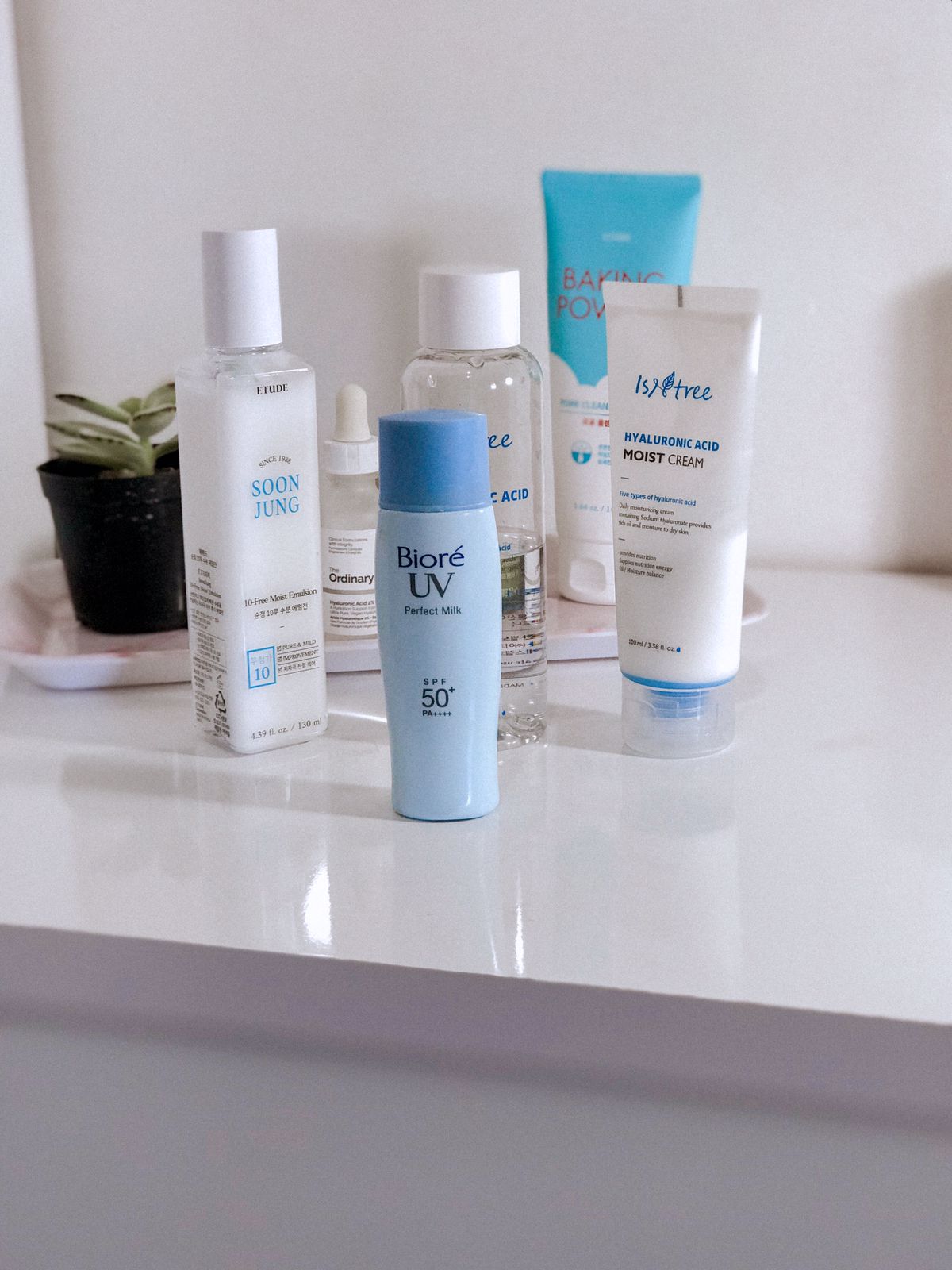 Produtos de skincare de Jaqueline Rodrigues 